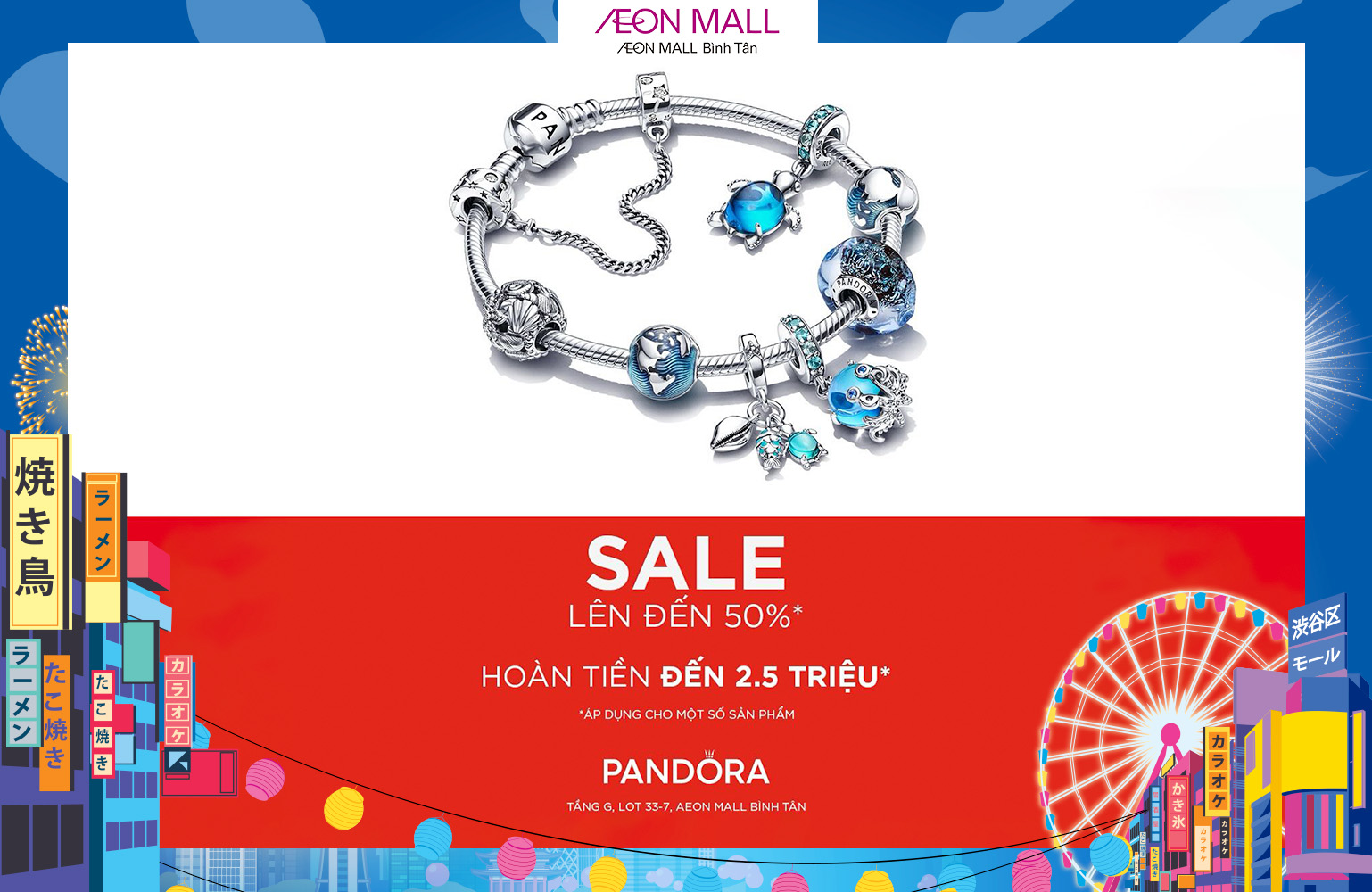 PANDORA - HÈ ĐÁNG NHỚ, ƯU ĐÃI ĐẾN 50%