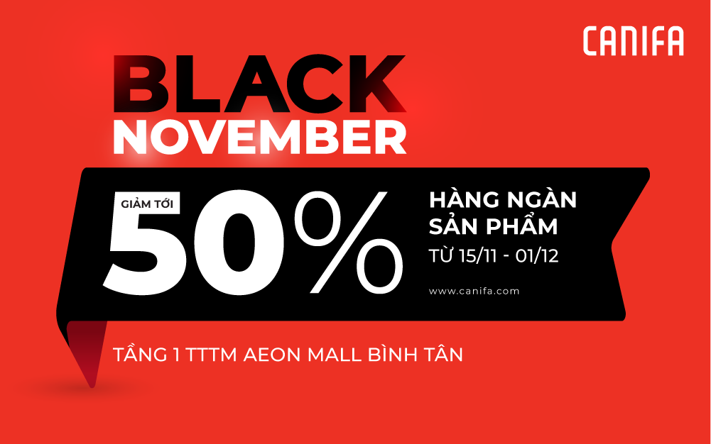 CANIFA | BLACK NOVEMBER 2024 - SIÊU SALE THÁNG 11