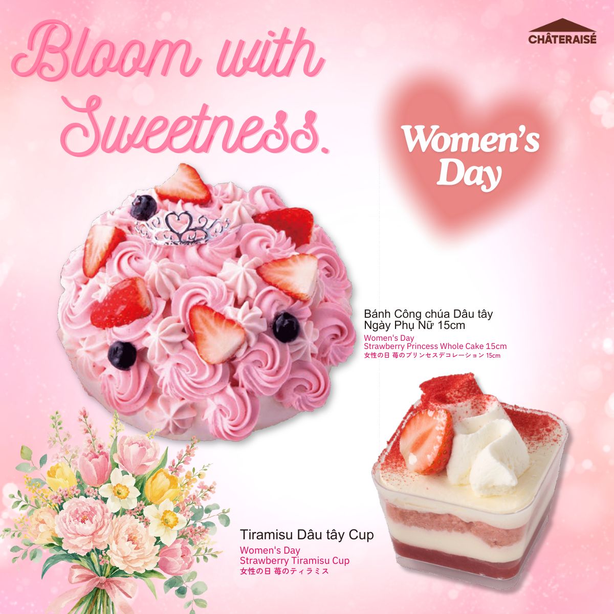 🌹 Celebrate Women’s Day with Châteraisé🌹