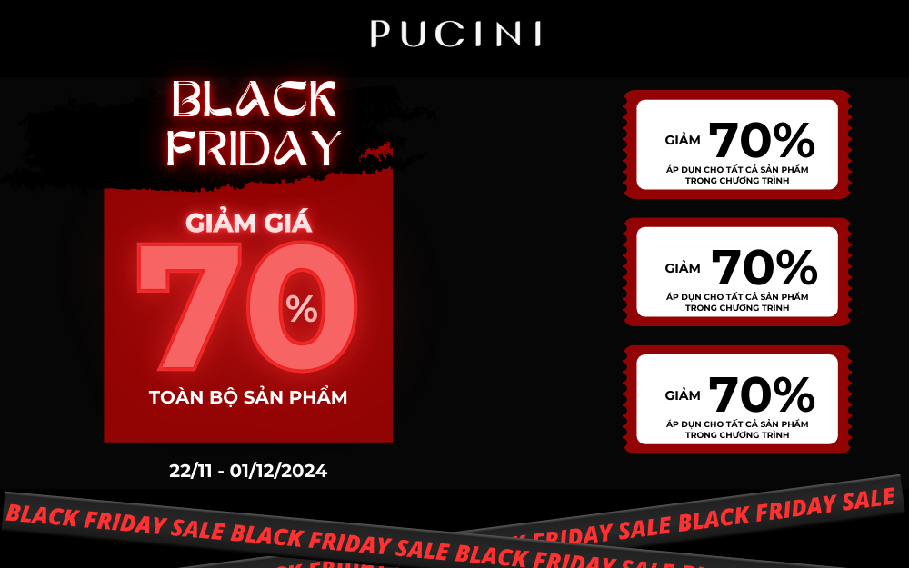 PUCINI | BLACK FRIDAY