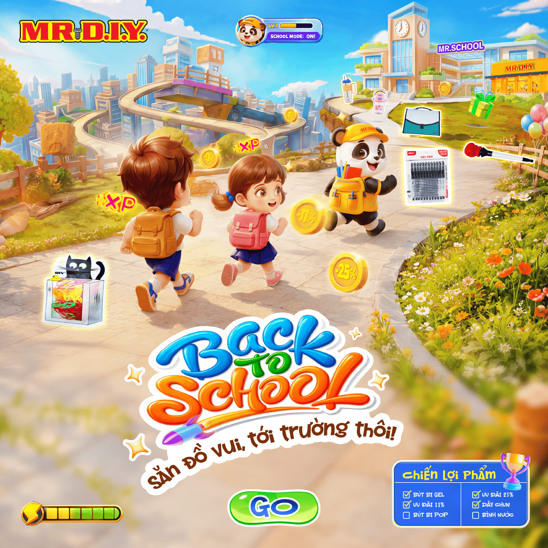 BACK TO SCHOOL - Săn Đồ Vui, Tới Trường Thôi!