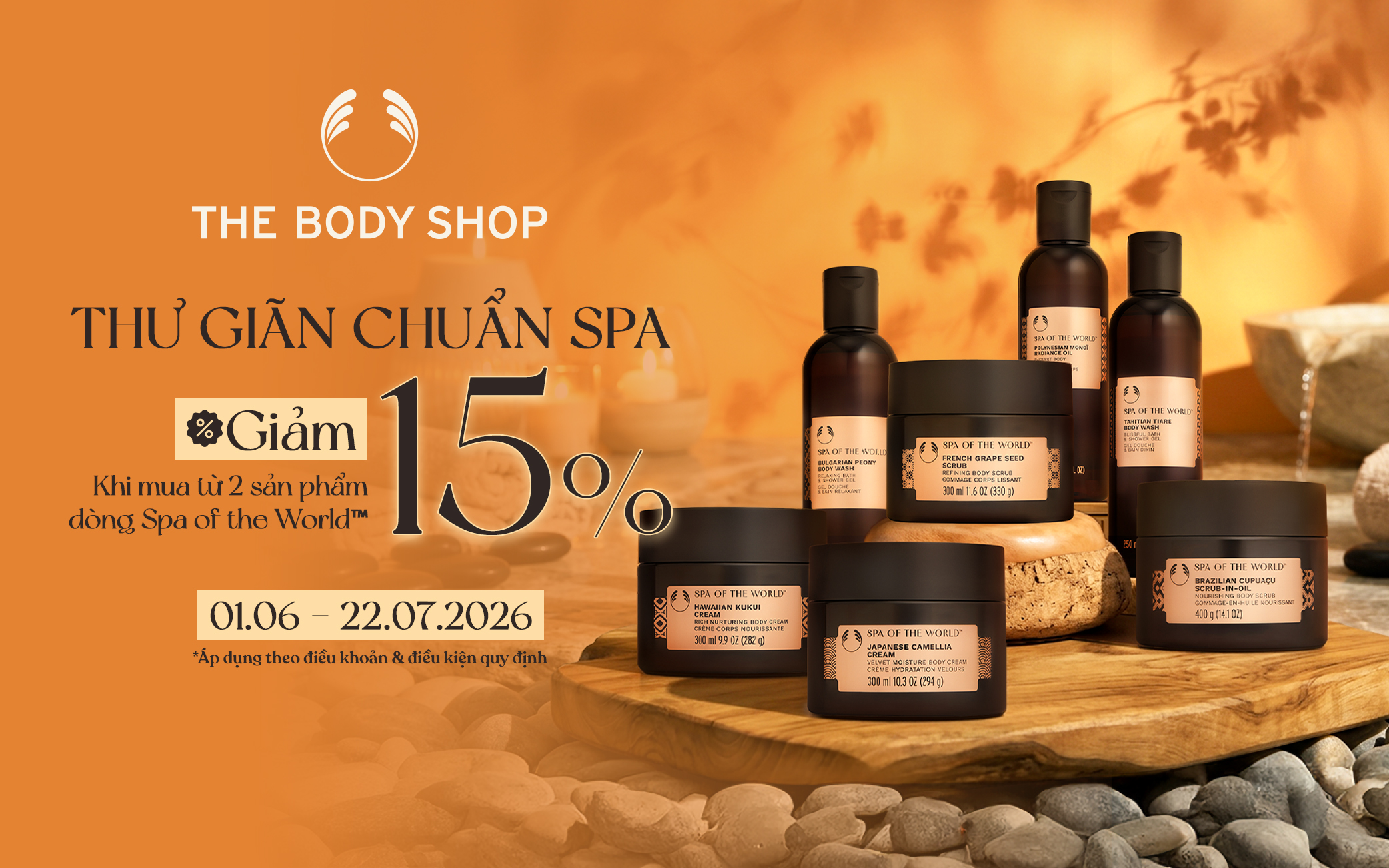 BẬT MOOD THƯ GIÃN CHUẨN SPA NGAY TẠI GIA