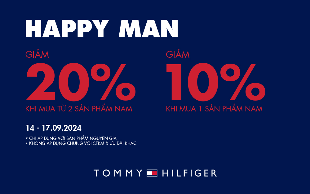 TOMMY HILFIGER - HAPPY MAN!