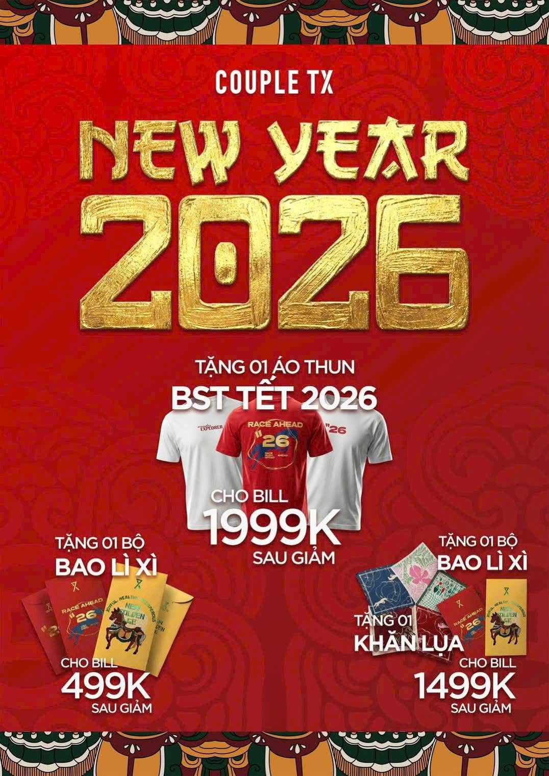 LUNAR NEW YEAR 2026 – MUA SẮM RỘN RÀNG, QUÀ TẾT NGẬP TRÀN