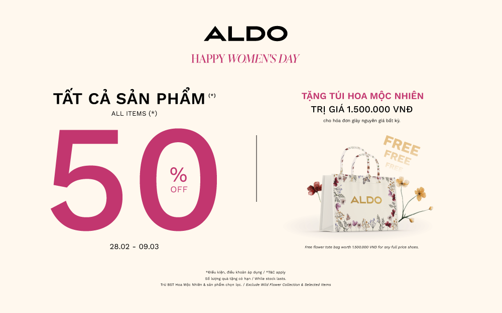 ALDO | QUÀ TẶNG NÀNG — GỬI TRỌN YÊU THƯƠNG 