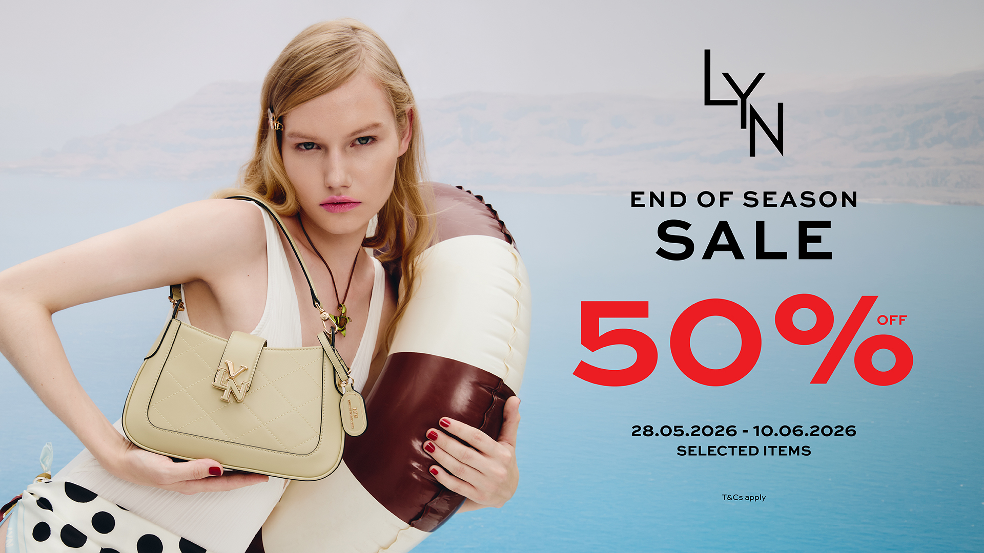 END OF SEASON SALE - 50% OFF