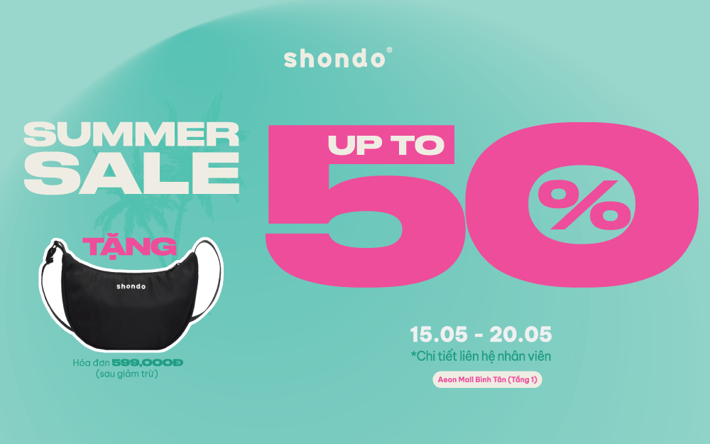 SHONDO SUMMER SALE UP TO 50%