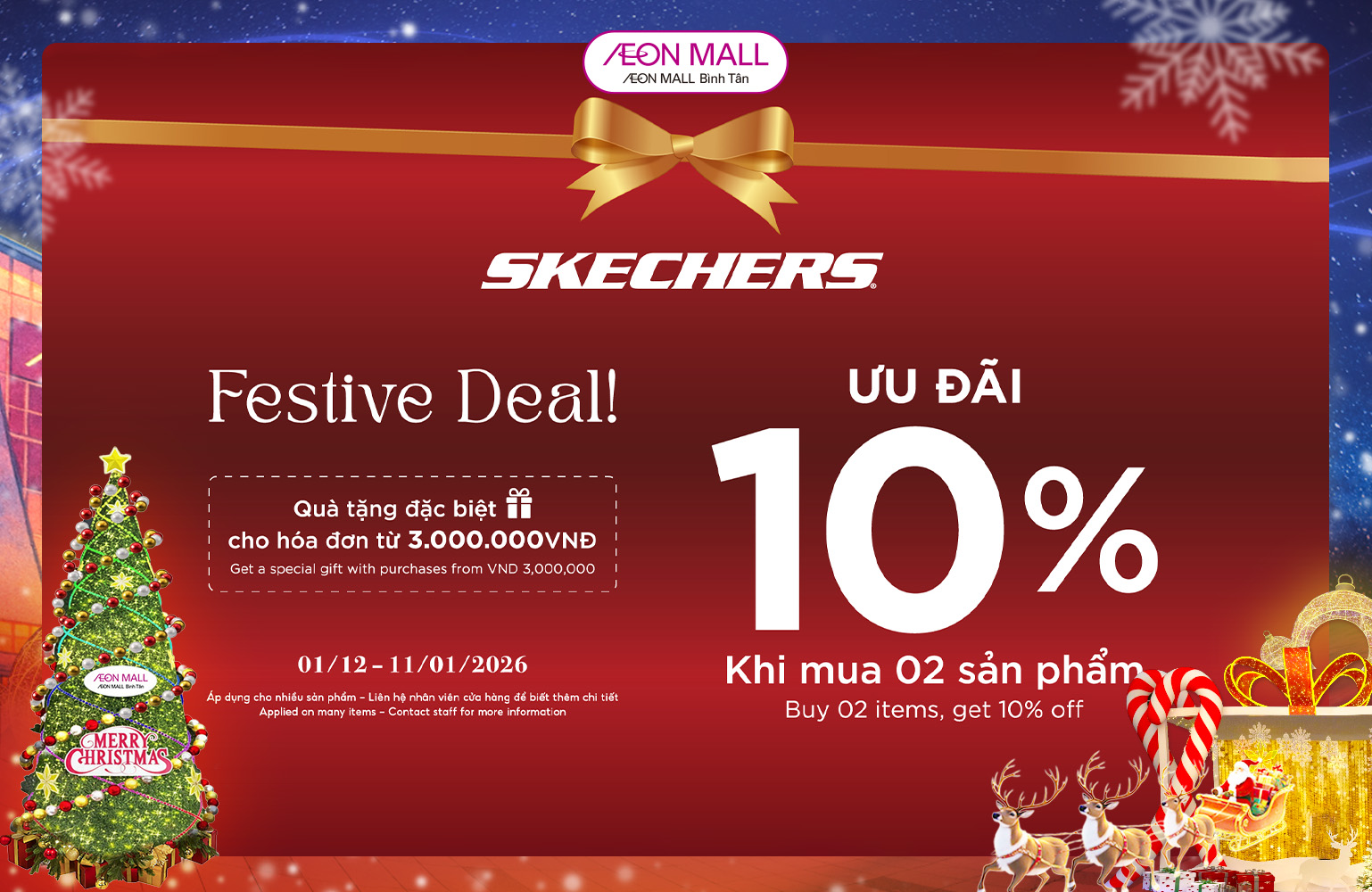 RƯỚC DEAL GIÁNG SINH - QUÀ TẶNG CỰC XINH