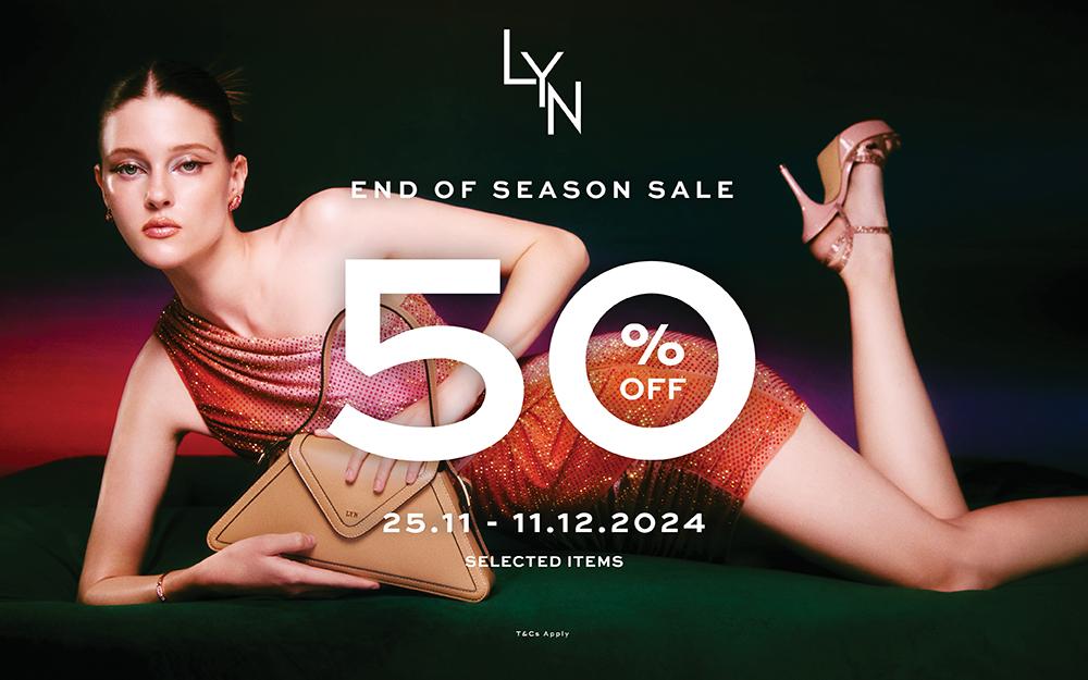 LYN | END OF SEASON SALE OFF 50%