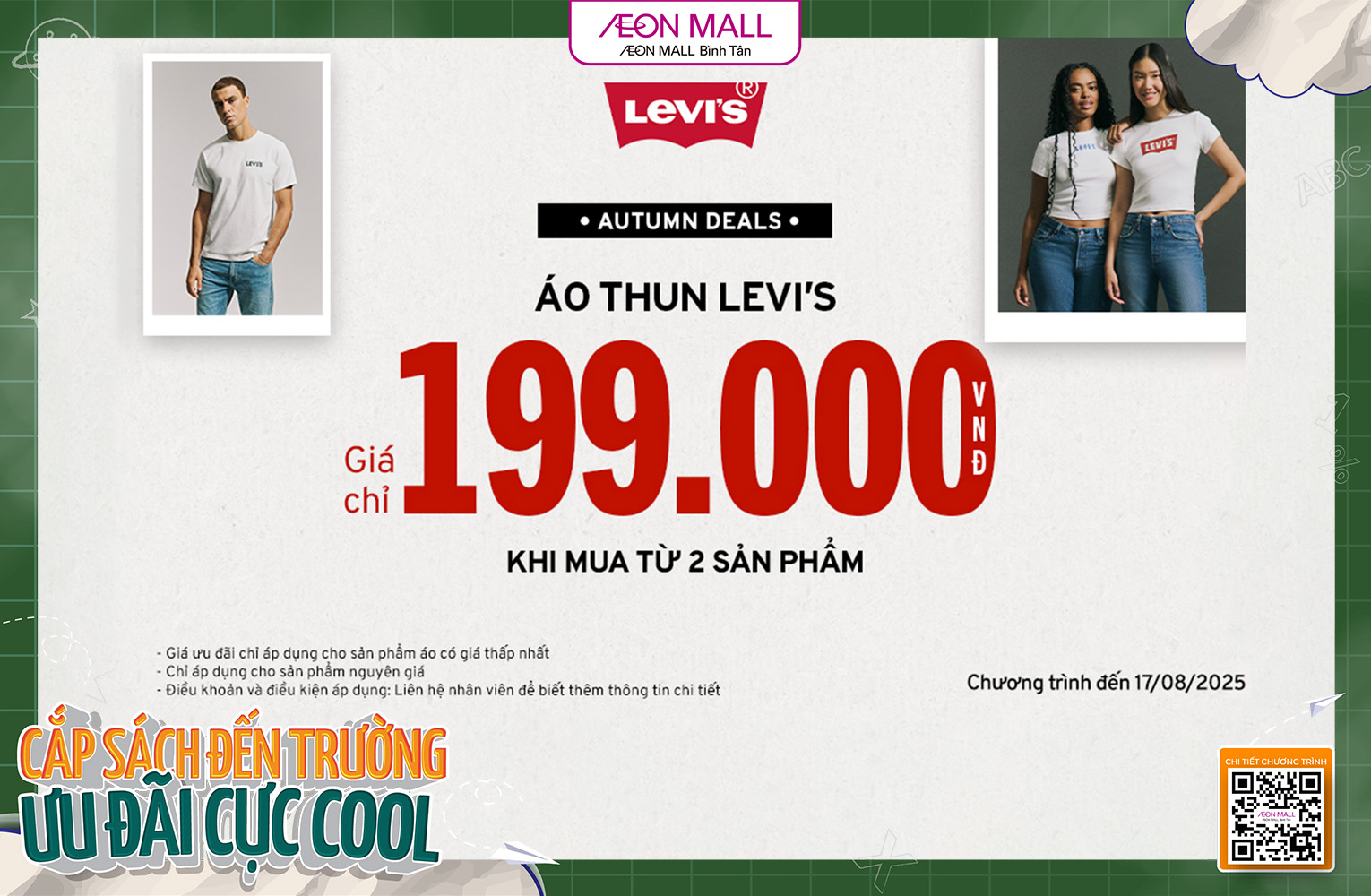 AUTUMN DEALS | ÁO THUN LEVI'S CHỈ TỪ 199K