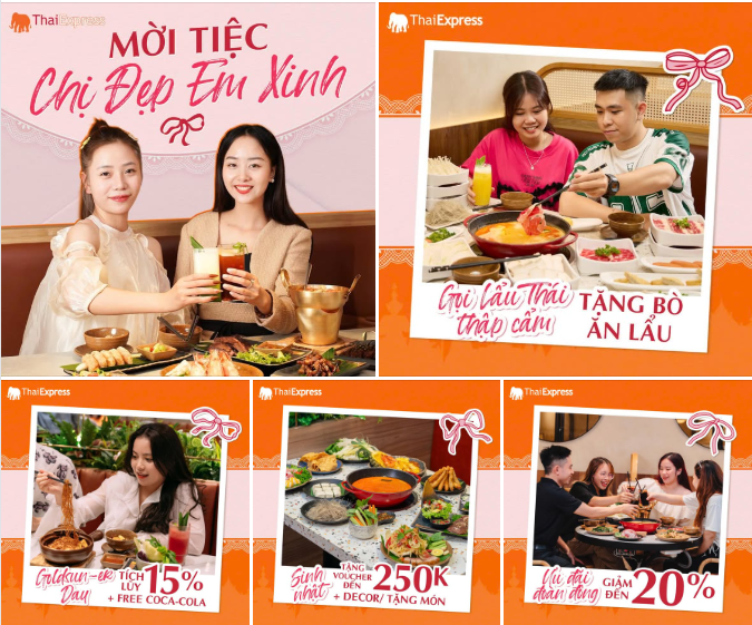 MỜI TIỆC EM XINH - RỘN RÀNG ƯU ĐÃI