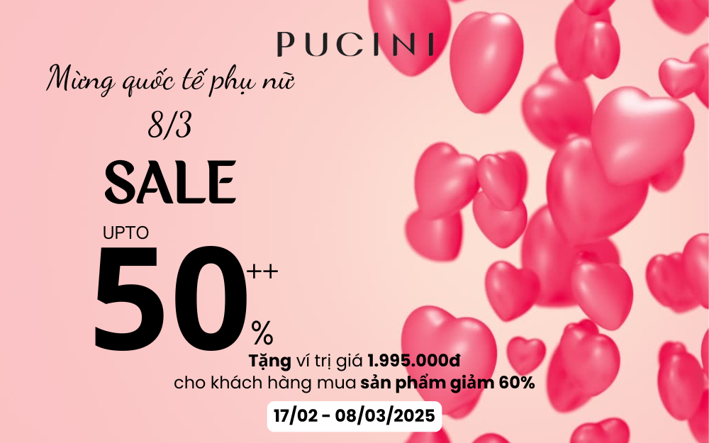 Pucini - MỪNG QUỐC TẾ PHỤ NỮ 8/3