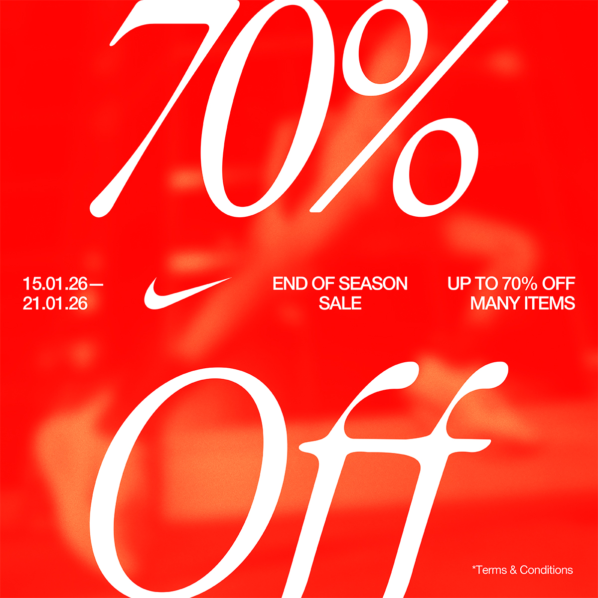 NIKE END OF SEASON SALE -ƯU ĐÃI KHỦNG LÊN ĐẾN 70% ​