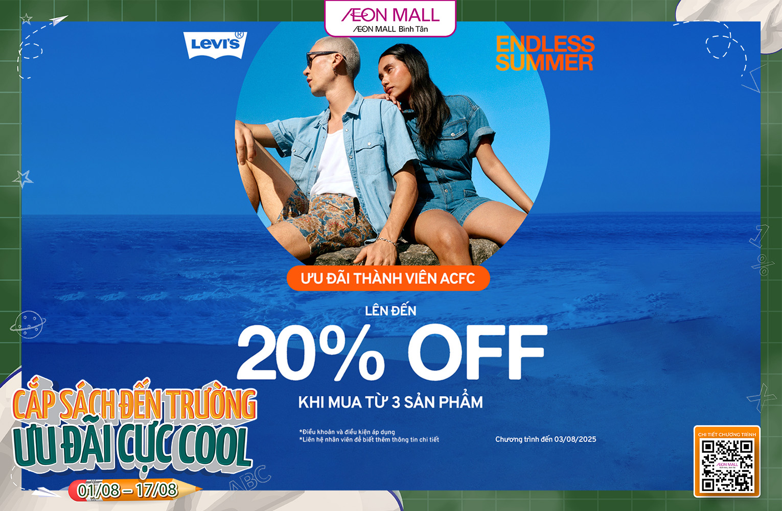 LEVI'S - ƯU ĐÃI ĐỘC QUYỀN DÀNH CHO THÀNH VIÊN ACFC