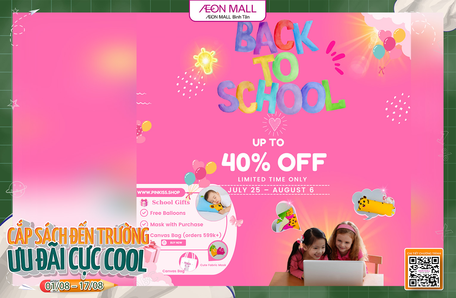PINKISS - BACK TO SCHOOL, MUA LÀ CÓ QUÀ