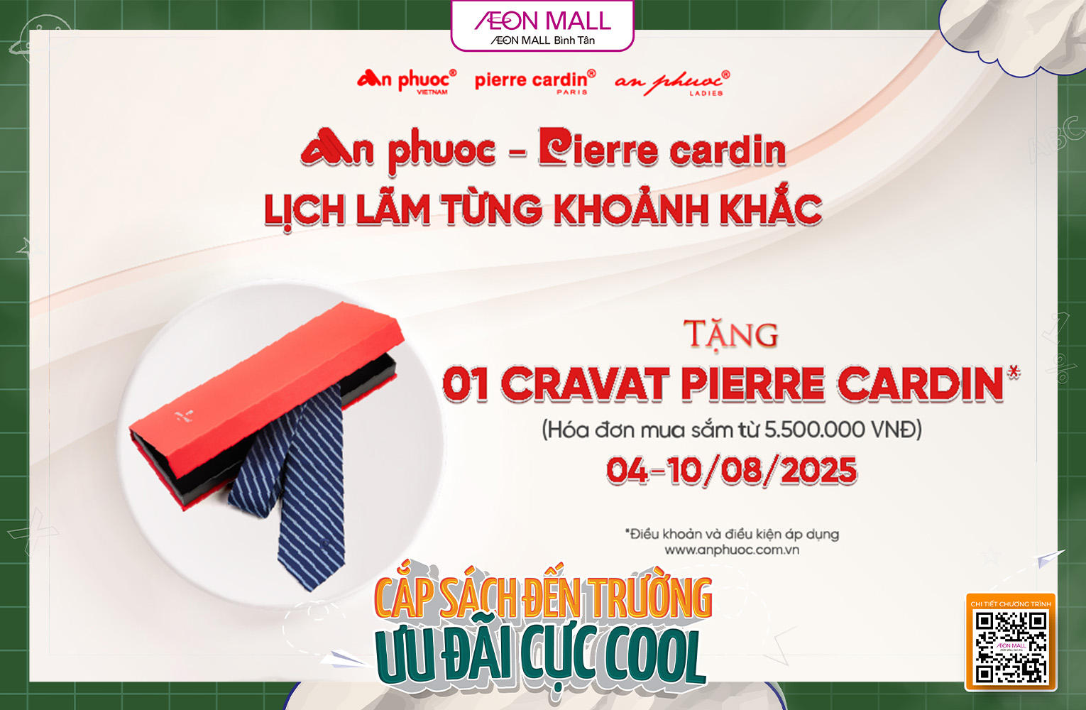 AN PHƯỚC - PIERRE CARDIN - LỊCH LÃM TỪNG KHOẢNH KHẮC