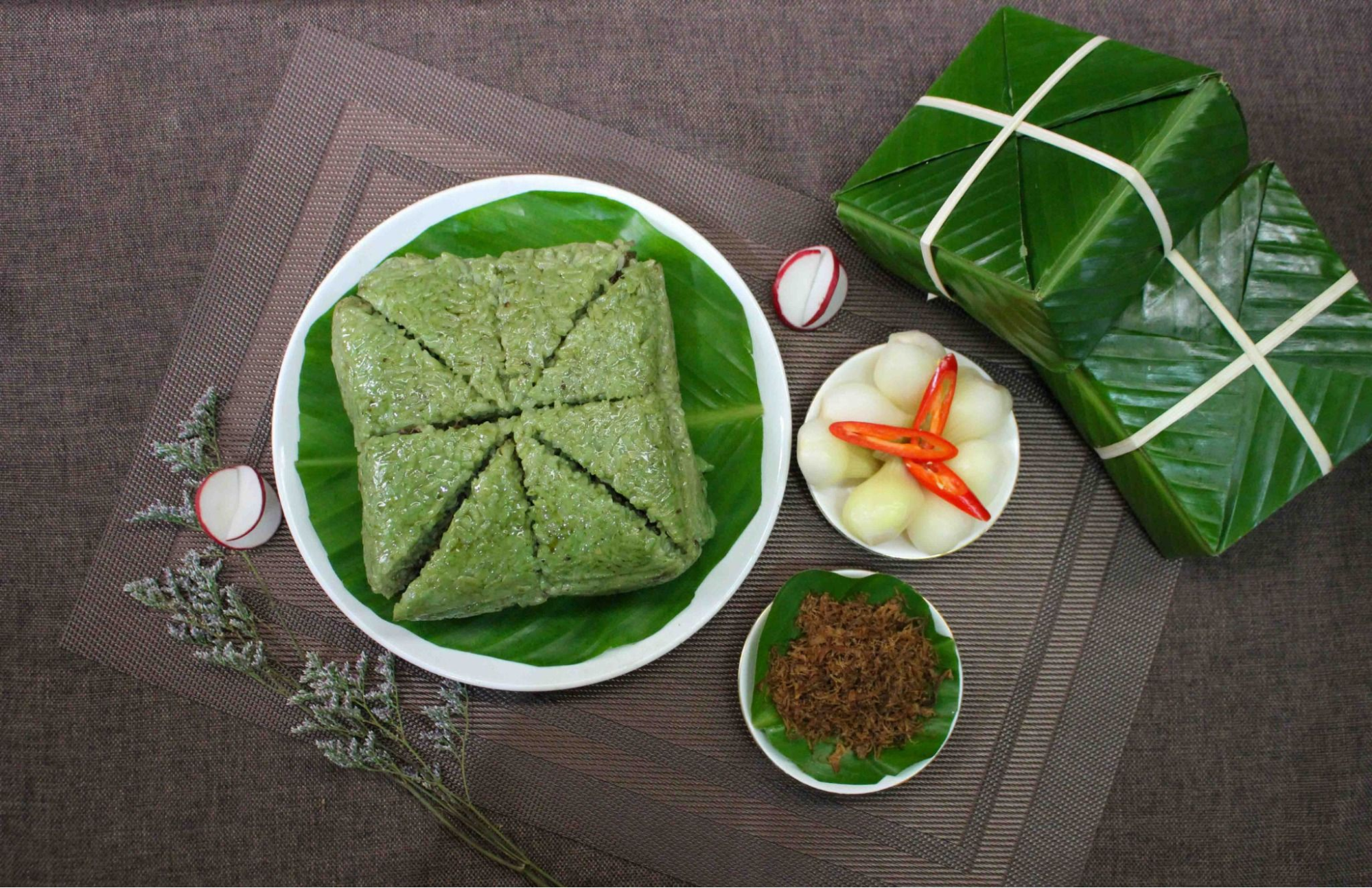 Bánh chưng là linh hồn của mâm cỗ Tết miền Bắc