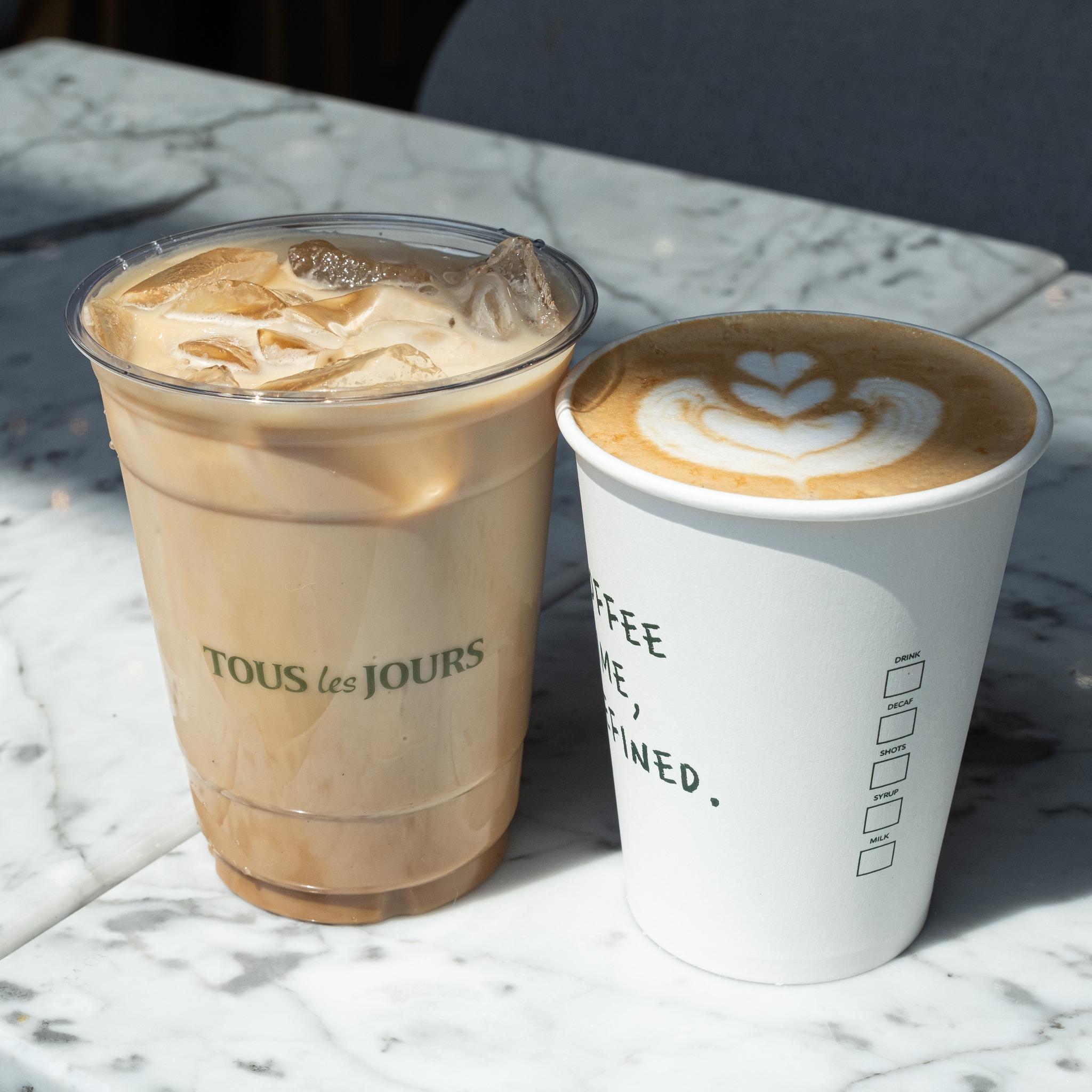 Các dòng trà sữa tại TOUS les JOURS có hương vị nhẹ nhàng và ít ngọt (Nguồn: Internet)