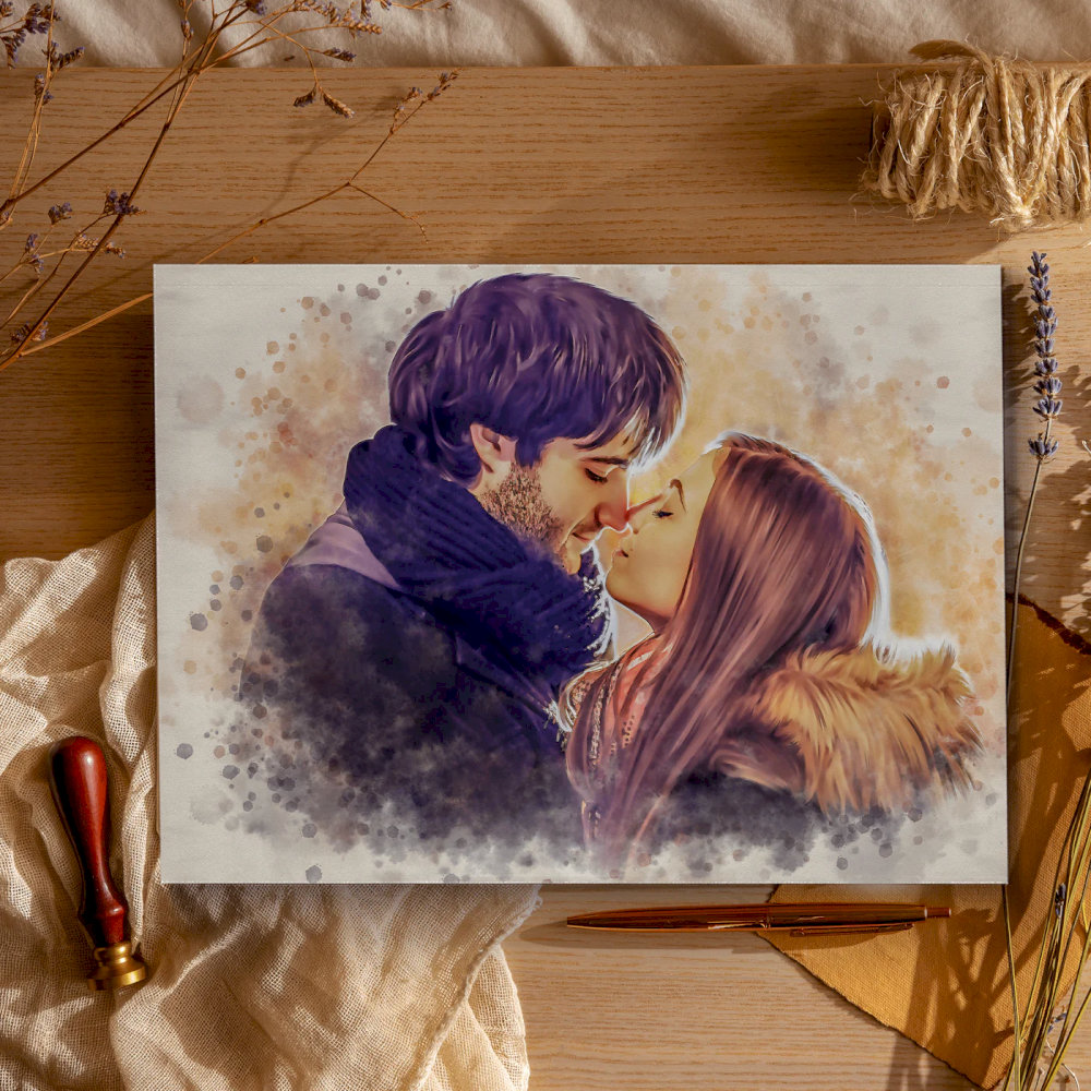 Gửi tặng tranh số hóa độc đáo nhân dịp Noel(Nguồn: Internet)