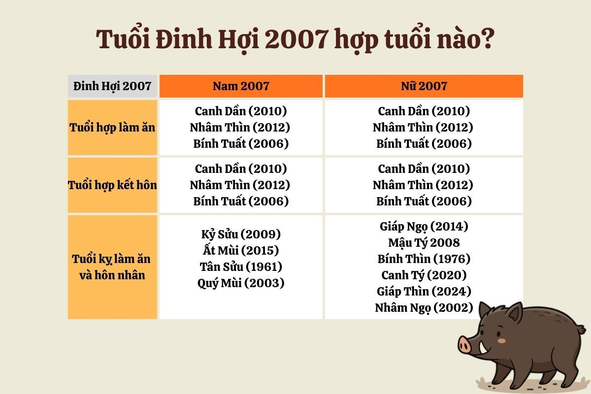 Bản mệnh tuổi Đinh Hợi 2007 mang nhiều nét tính cách đặc trưng của đất nóc nhà (Nguồn: Internet)