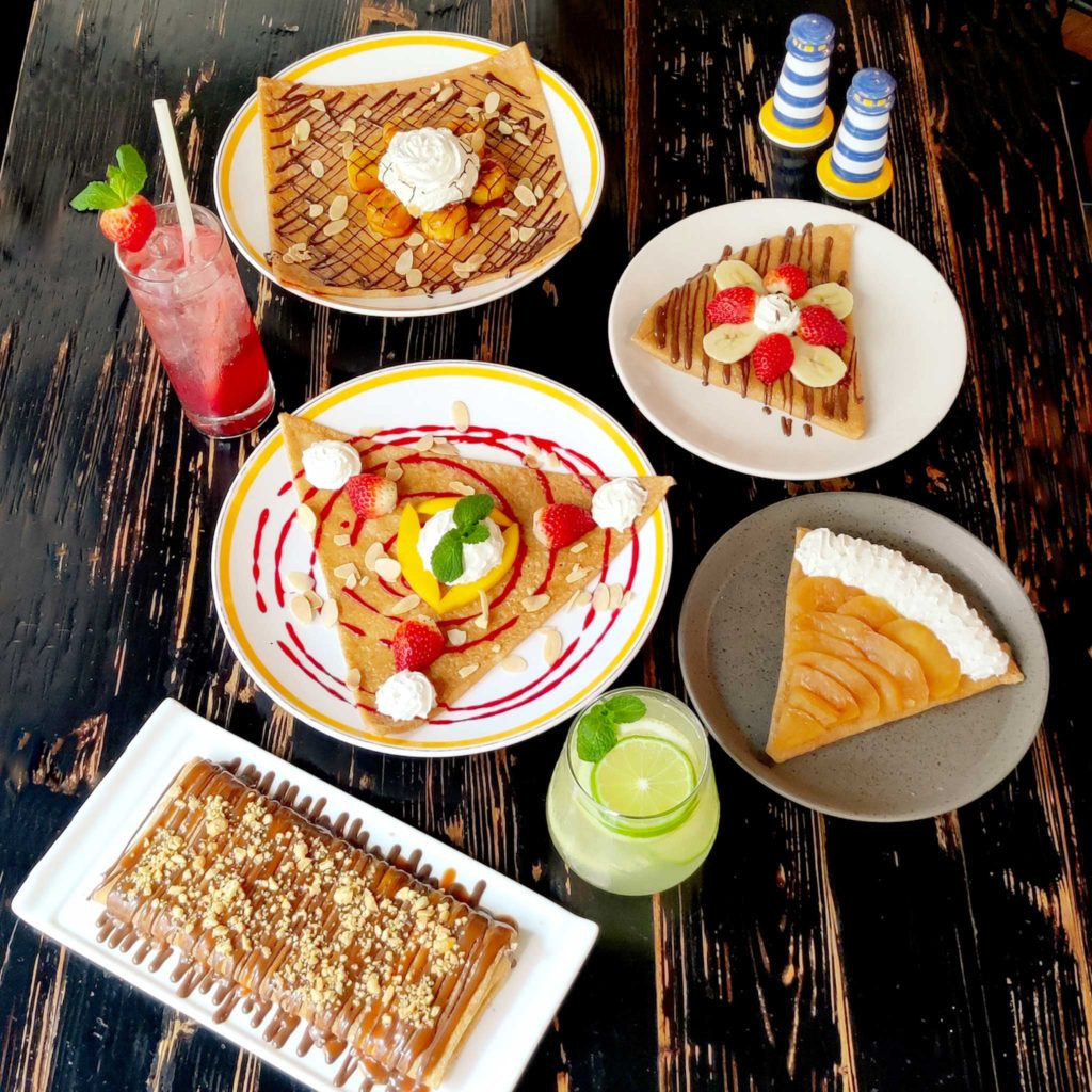 Khám phá hương vị bánh Galette mặn độc đáo của vùng Bretagne nước Pháp tại La Crêperie. (Nguồn: Internet)