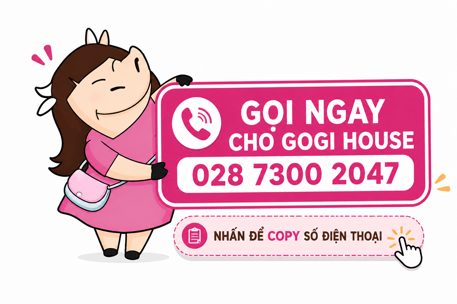 Gọi điền đặt bàn Gogi House
