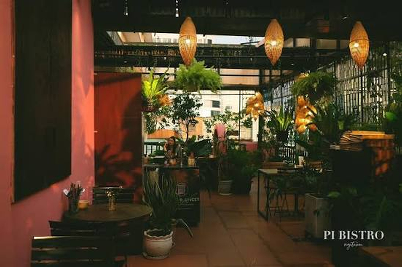 Pi Vegetarian Bistro giữ trọn nét ẩm thực mộc mạc và sáng tạo từ những nguyên liệu rau củ thiên nhiên tươi ngon. (Nguồn: Internet)