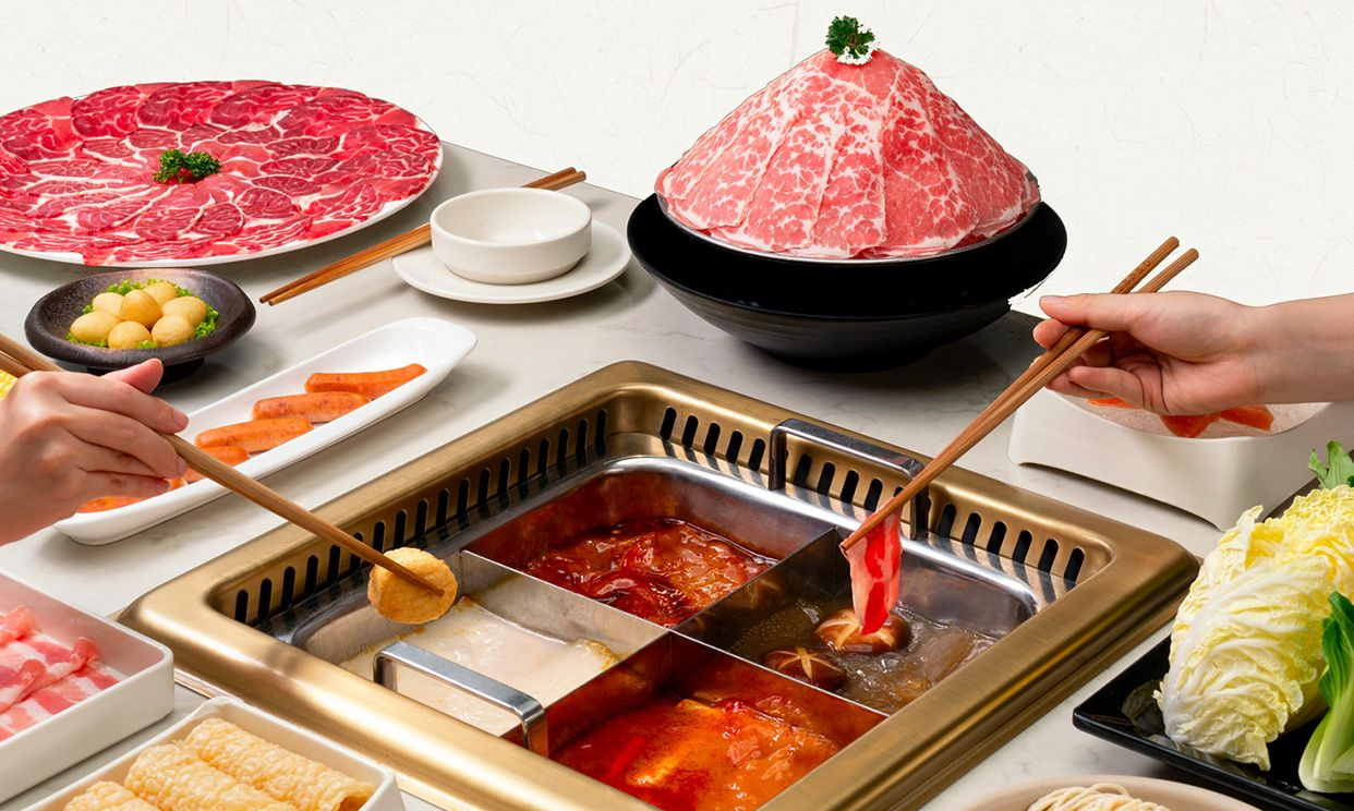Set Ngọc Tiên với lát bò thái mỏng giữ trọn vị ngọt tự nhiên (Nguồn: Internet)
