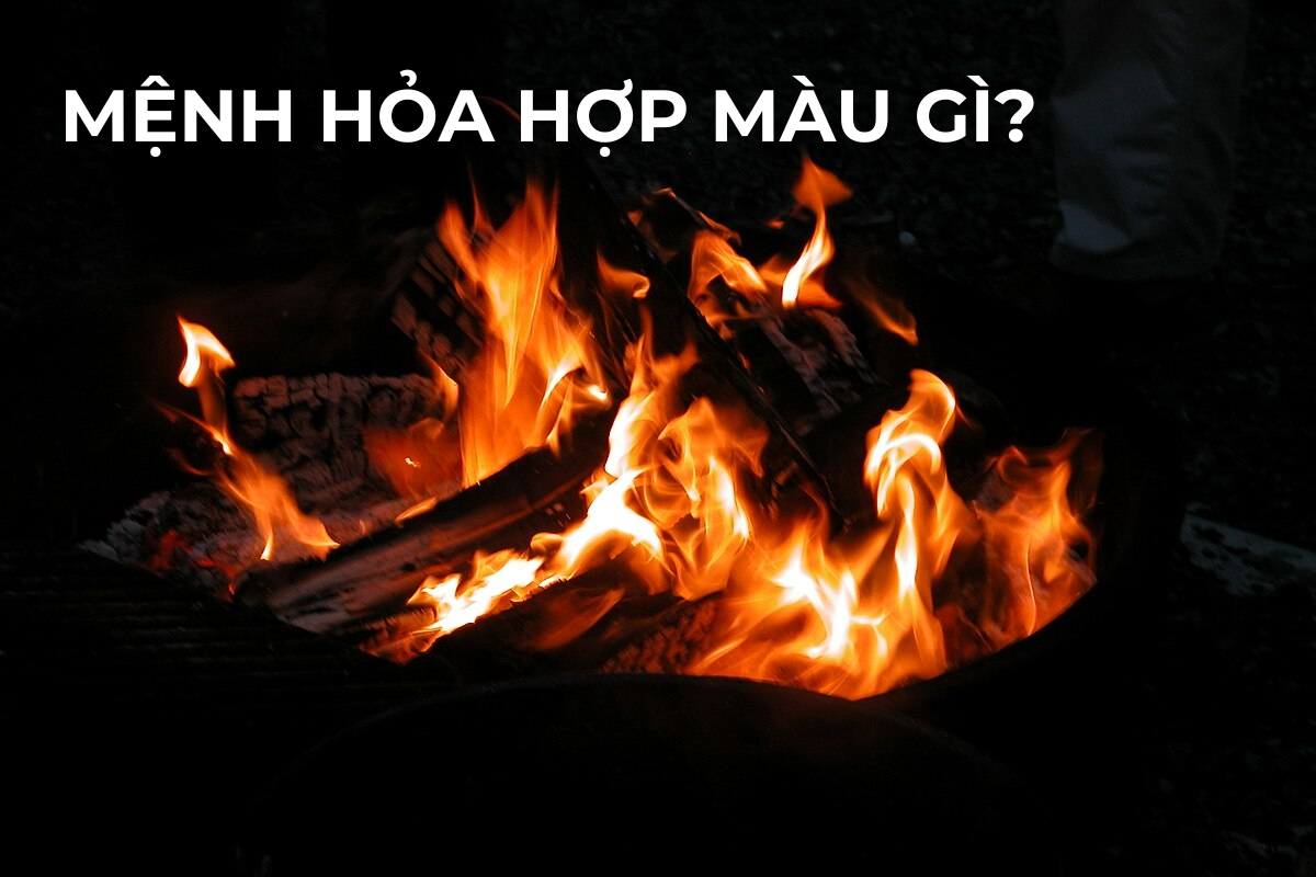 Mệnh hỏa hợp với những màu đỏ, cam…