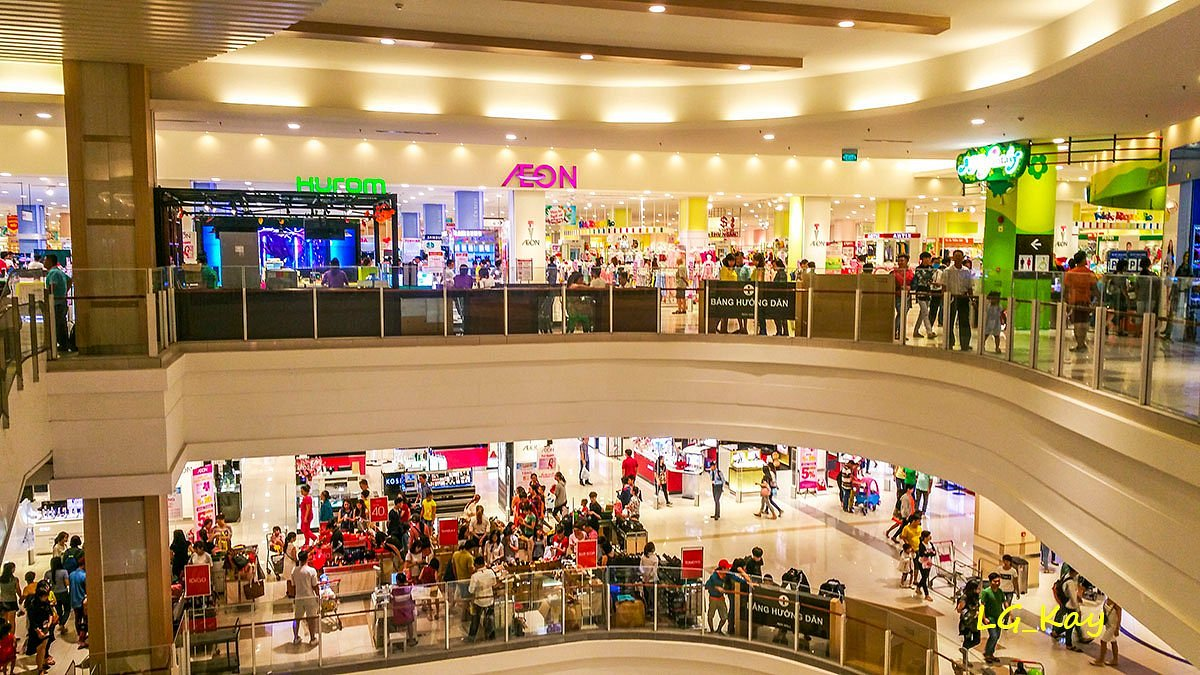 AEON MALL Tân Phú Celadon là địa điểm mua sắm, vui chơi và giải trí phù hợp cho gia đình có trẻ nhỏ với nhiều cửa hàng và khu trải nghiệm hấp dẫn. (Nguồn: Internet)