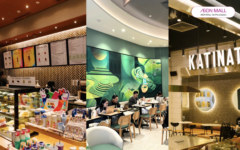 Phong cách thiết kế nội thất và trang trí quán cà phê hiện đại thu hút khách hàng check-in (Nguồn: Internet)