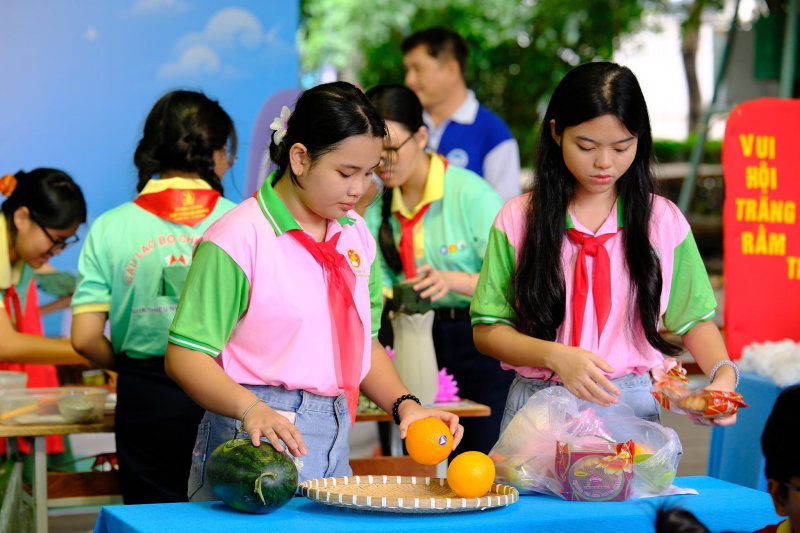 Nhà Thiếu Nhi TP.HCM được thiết kế sinh động và nhiều màu sắc (Nguồn: Internet)