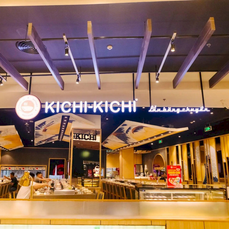 Kichi Kichi là nhà hàng buffet lẩu băng chuyền với thực đơn hơn 100 món nhúng lẩu tươi ngon Kichi Kichi là nhà hàng buffet lẩu băng chuyền với thực đơn hơn 100 món nhúng lẩu tươi ngon