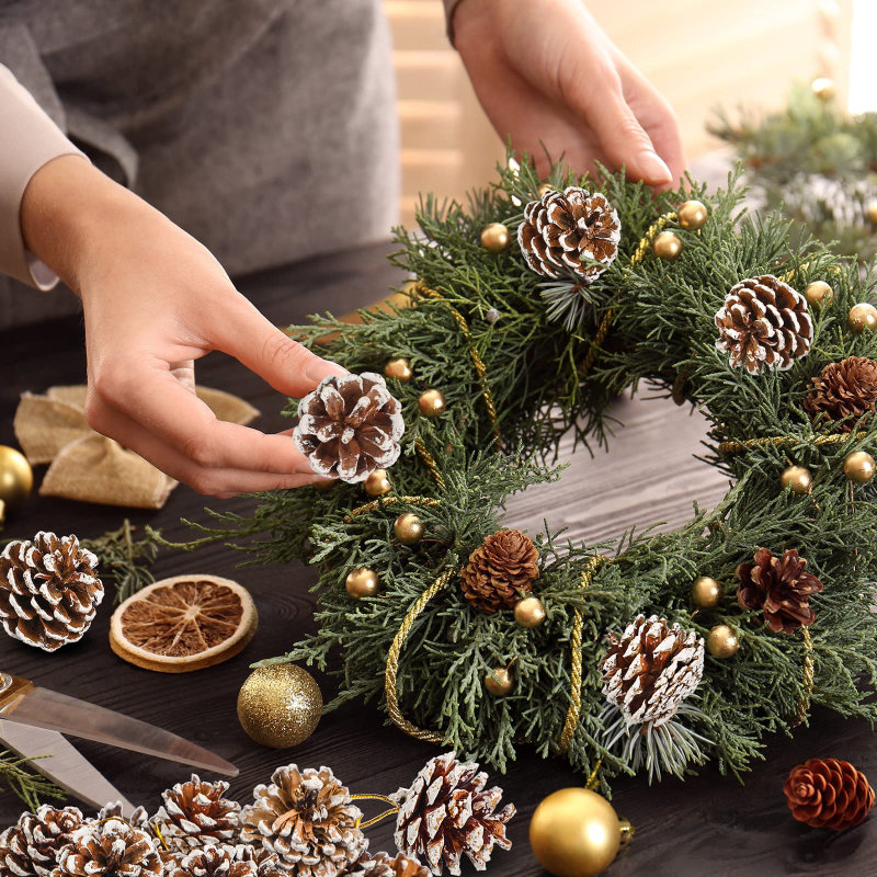 Vòng nguyệt quế mang ý nghĩa may mắn và vẹn tròn (Nguồn: Internet) Vòng nguyệt quế mang ý nghĩa may mắn và vẹn tròn (Nguồn: Internet)