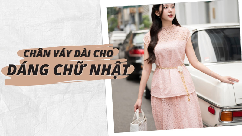 Sử dụng thắt lưng và áo bèo nhún để tạo đường cong ảo quyến rũ cho dáng thước kẻ (Nguồn: Internet)