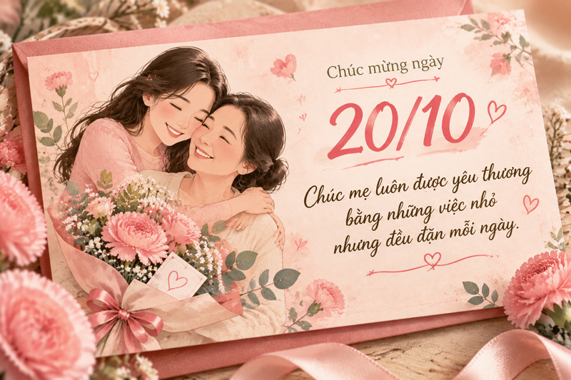 Những câu chúc giản dị, tự nhiên giúp con cái dễ dàng thể hiện sự quan tâm và tình cảm với mẹ trong cuộc sống hằng ngày.