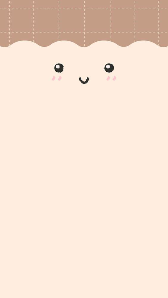 Hình nền iPhone cute minimal đơn giản nhưng tinh tế và đáng yêu (Nguồn: Internet)