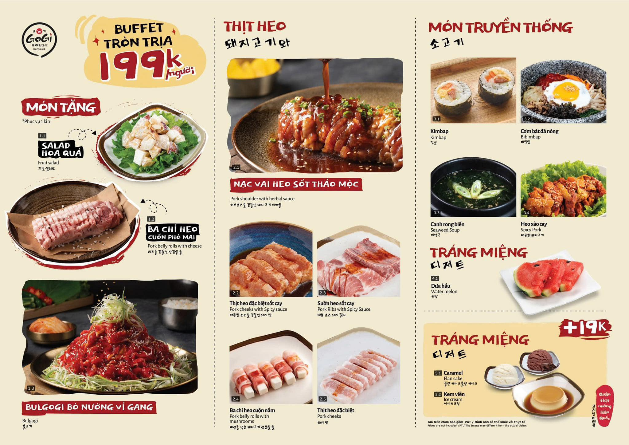 Buffet Tròn Trịa phù hợp cho khách hàng lần đầu trải nghiệm