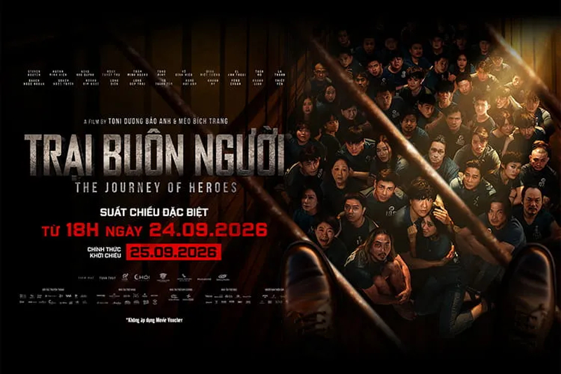 Trại Buôn Người kể về Ny (Steven Nguyễn) và Báu trong hành trình giải cứu em gái khỏi đường dây buôn người ở vùng biên giới miền Tây.