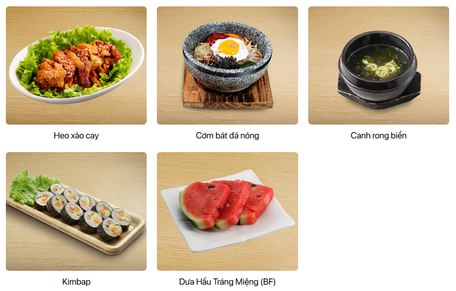 Các món Hàn truyền thống