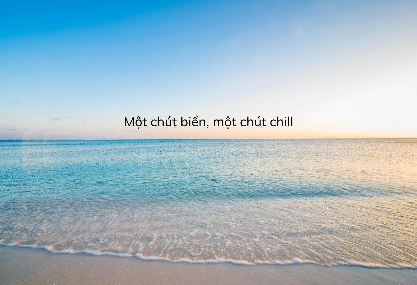 Status đi biển giúp bạn trở nên yêu đời, lạc quan (Nguồn: Internet)