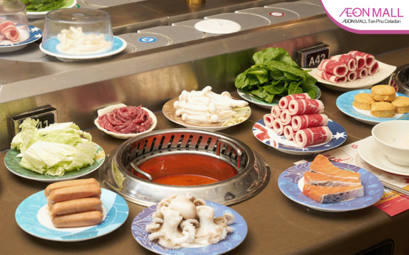 Dịp lễ này hãy thưởng thức lẩu băng chuyền độc đáo tại Kichi Kichi nhé!