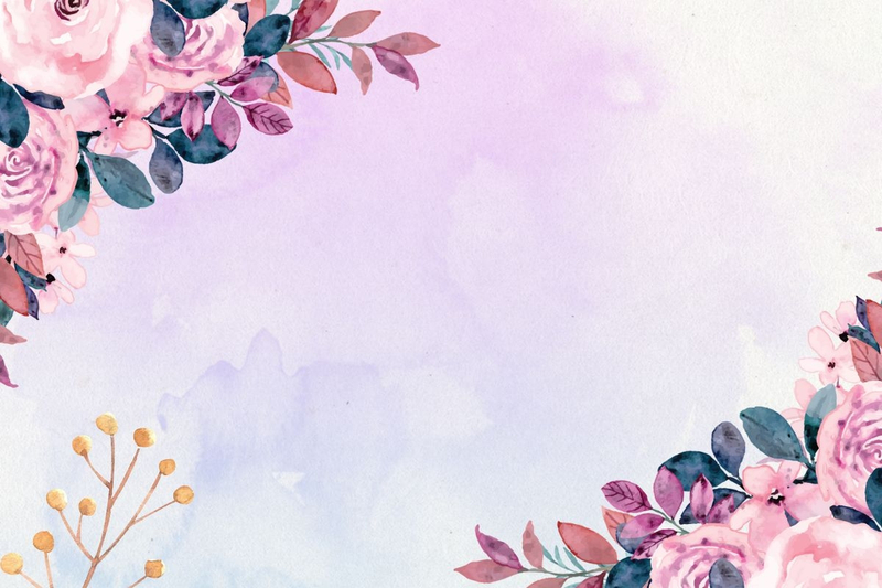 Background 20/10 pastel với họa tiết hoa mềm mại, tạo điểm nhấn thanh lịch. (Nguồn: Internet)