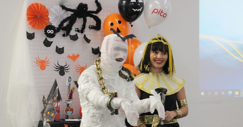 Các nhân vật hóa trang đa dạng tạo nên không khí sôi động tại sự kiện Halloween. (Nguồn: Internet)
