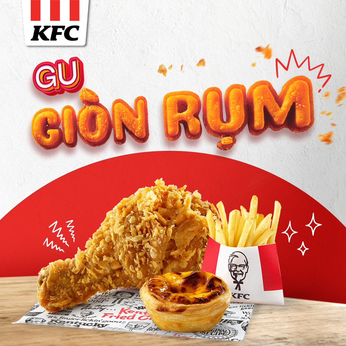 Gà giòn cay là món ăn kinh điển luôn giữ vị trí quán quân tại KFC Gà giòn cay là món ăn kinh điển luôn giữ vị trí quán quân tại KFC