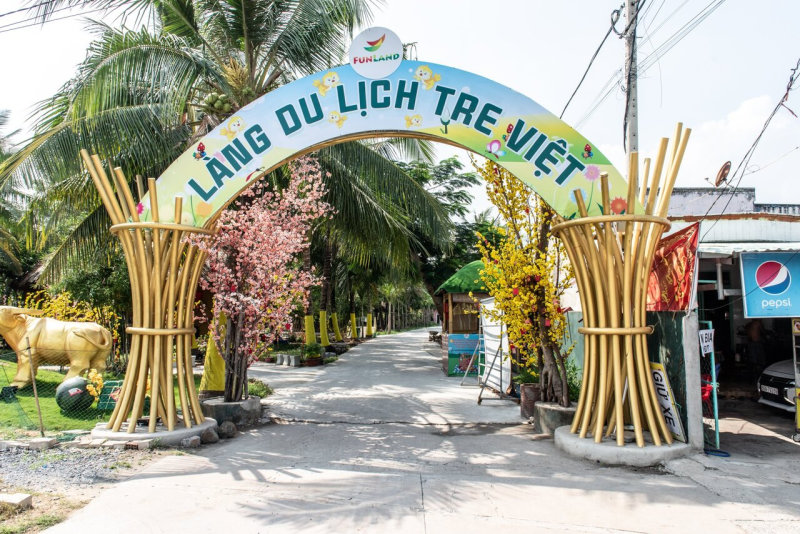 Làng du lịch Tre Việt (Nguồn: Internet)