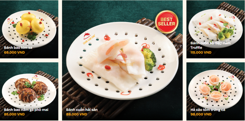 Dimsum có lớp vỏ mềm, phần nhân đa dạng, thích hợp dùng làm món khai vị hoặc ăn kèm. (Nguồn: Internet)