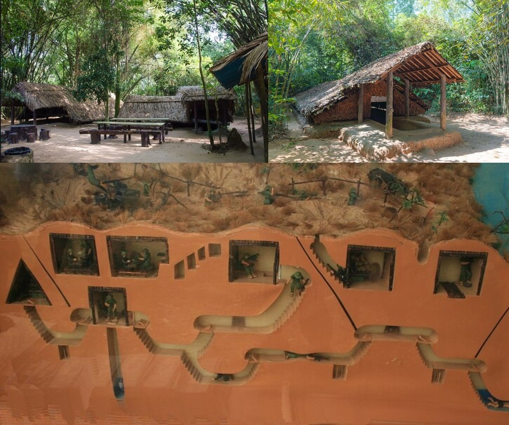 Địa đạo Củ Chi là di tích lịch sử nổi tiếng của Việt Nam (Nguồn: Internet)