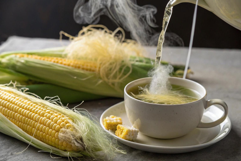 Uống nước râu ngô mỗi ngày giúp mát gan bổ thận (Nguồn: Internet)