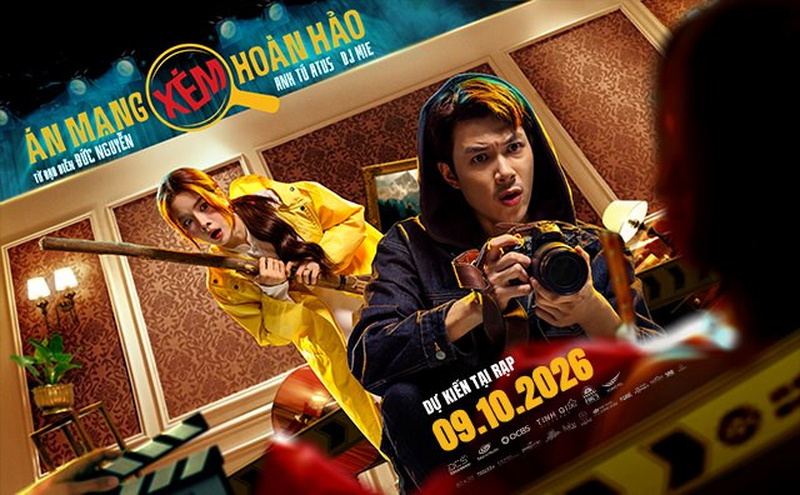 Án Mạng Xém Hoàn Hảo mang đến những tình huống hài hước, hồi hộp khi nữ TikToker Trinh cùng thám tử Đại điều tra một vụ án bí ẩn.